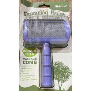 Histotree Grooming Brush/Massage Comb for Medium Pets - Brand New